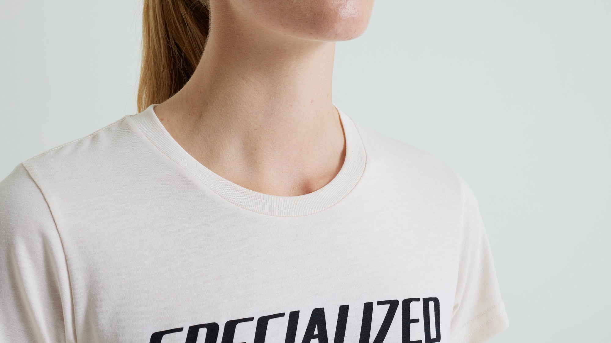 Specialized Women's Wordmark Short Sleeve T-Shirt - Birch White