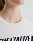 Specialized Women's Wordmark Short Sleeve T-Shirt - Birch White