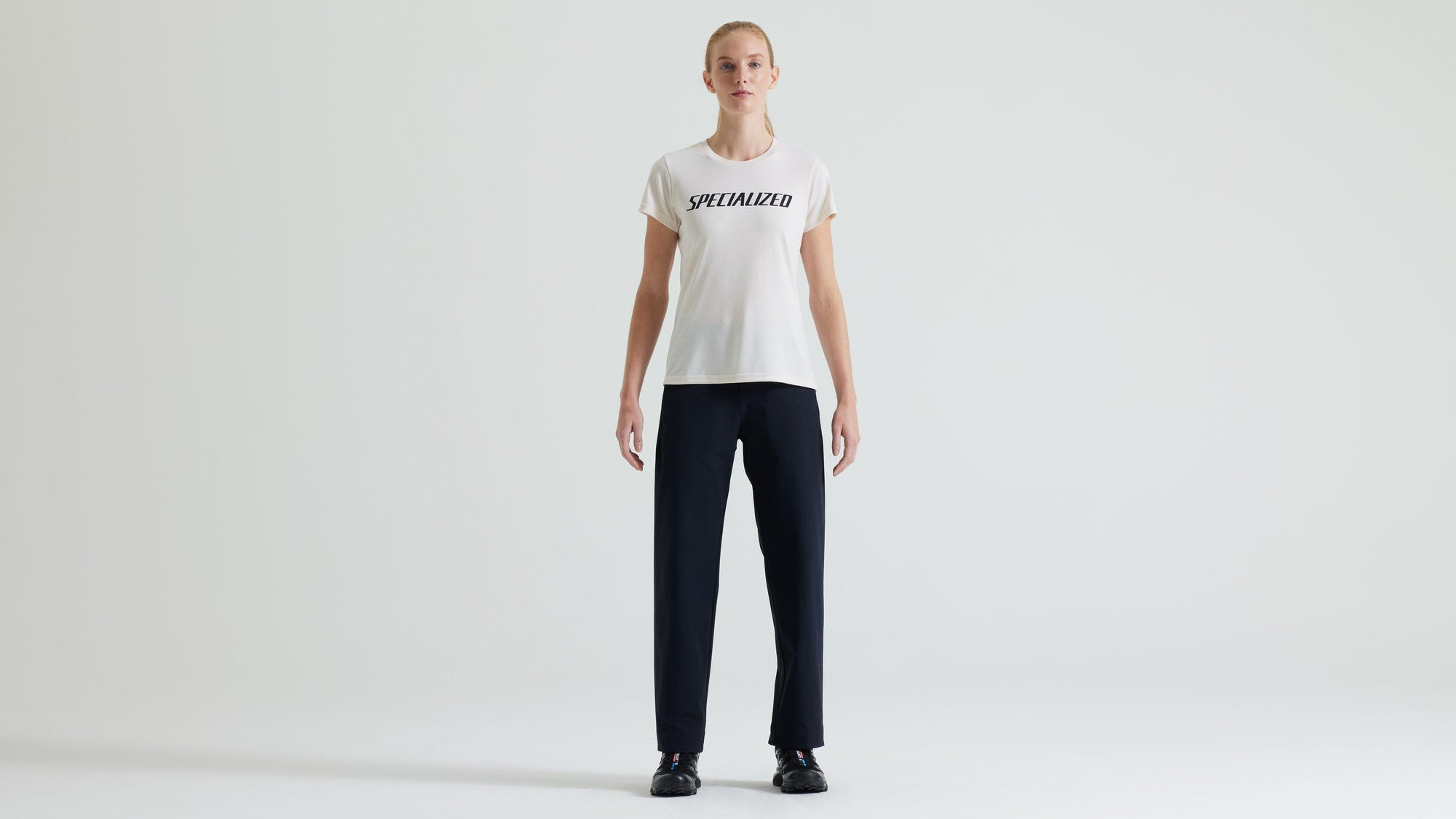 Specialized Women's Wordmark Short Sleeve T-Shirt - Birch White