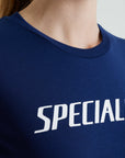 Specialized Women's Wordmark Short Sleeve T-Shirt - Deep Marine