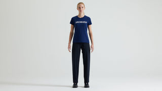 Specialized Women's Wordmark Short Sleeve T-Shirt - Deep Marine