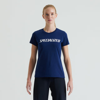 Specialized Women's Wordmark Short Sleeve T-Shirt - Deep Marine