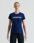 Specialized Women's Wordmark Short Sleeve T-Shirt - Deep Marine