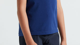Specialized Youth Wordmark Short Sleeve T-Shirt - Deep Marine