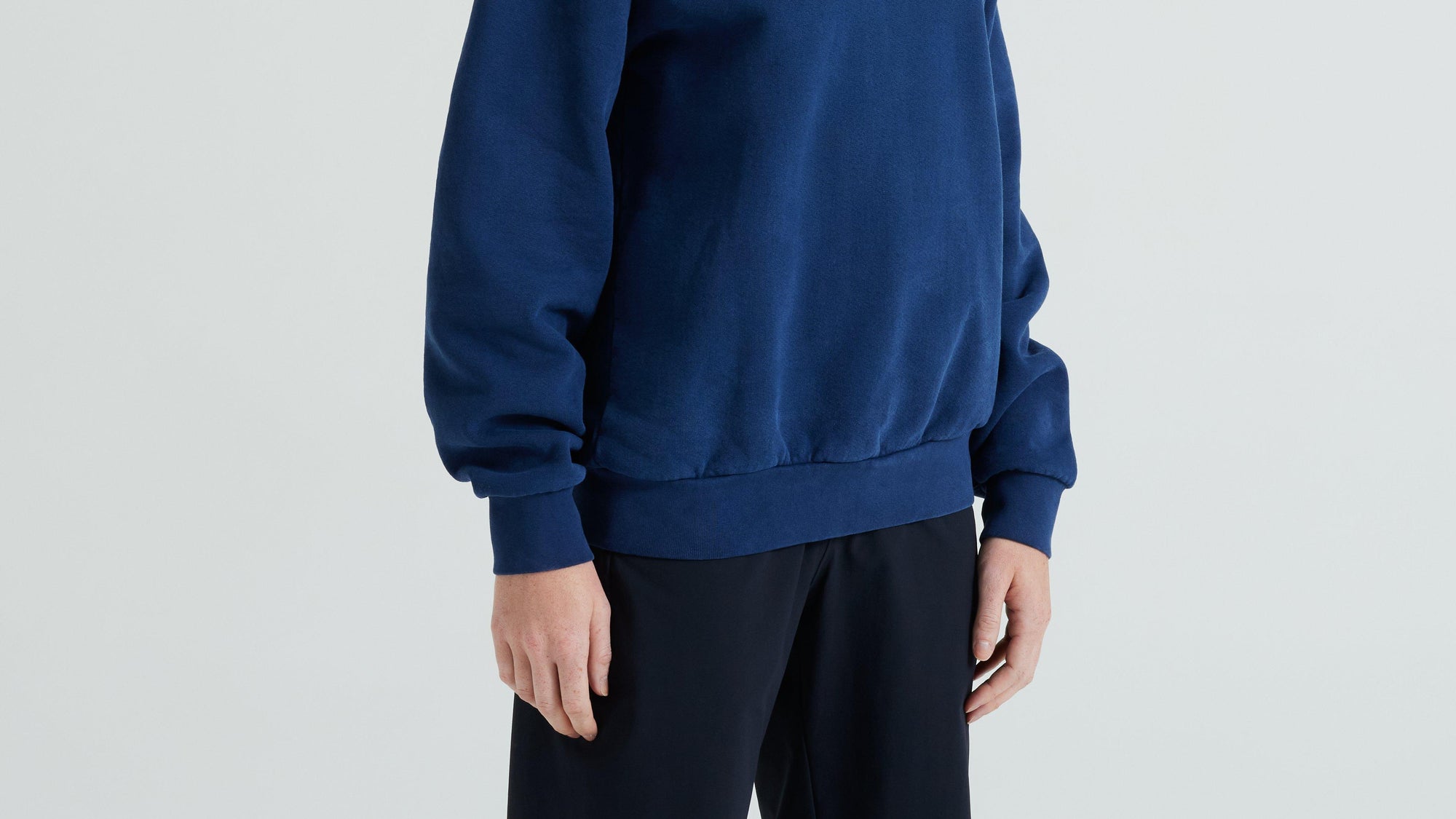 Specialized Wordmark Crewneck Sweatshirt - Deep Marine