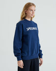 Specialized Wordmark Crewneck Sweatshirt - Deep Marine