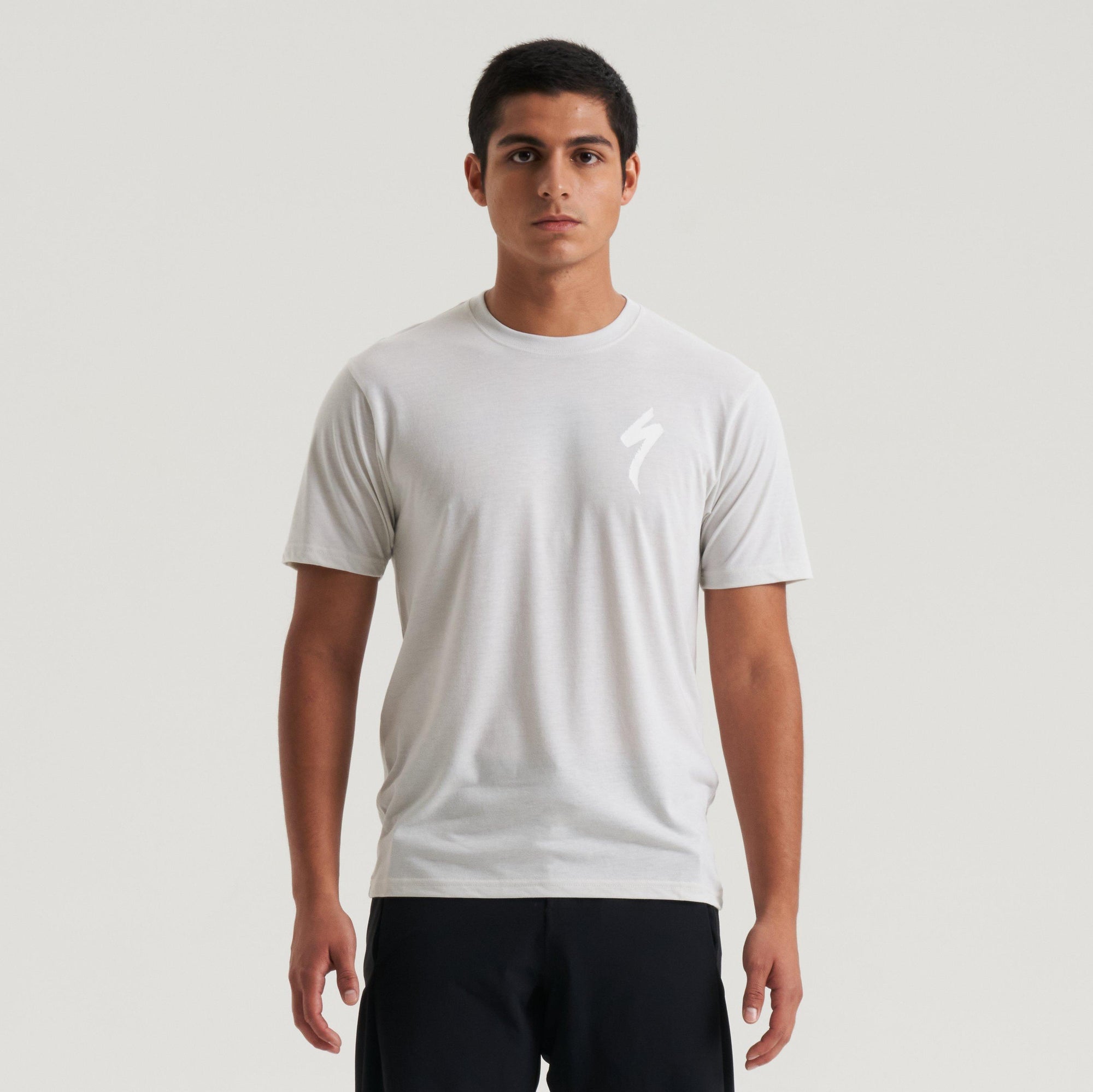 Specialized Men's S-Logo Short Sleeve T-Shirt - Dove Grey