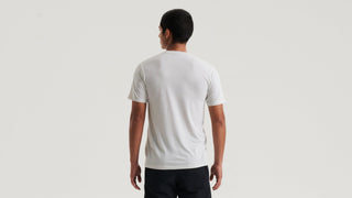 Specialized Men's Wordmark Short Sleeve T-Shirt - Dove Grey