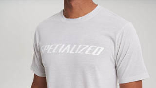 Specialized Men's Wordmark Short Sleeve T-Shirt - Dove Grey