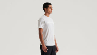 Specialized Men's Wordmark Short Sleeve T-Shirt - Dove Grey