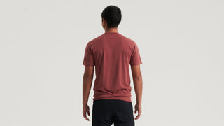 Specialized Men's Wordmark Short Sleeve T-Shirt - Spice
