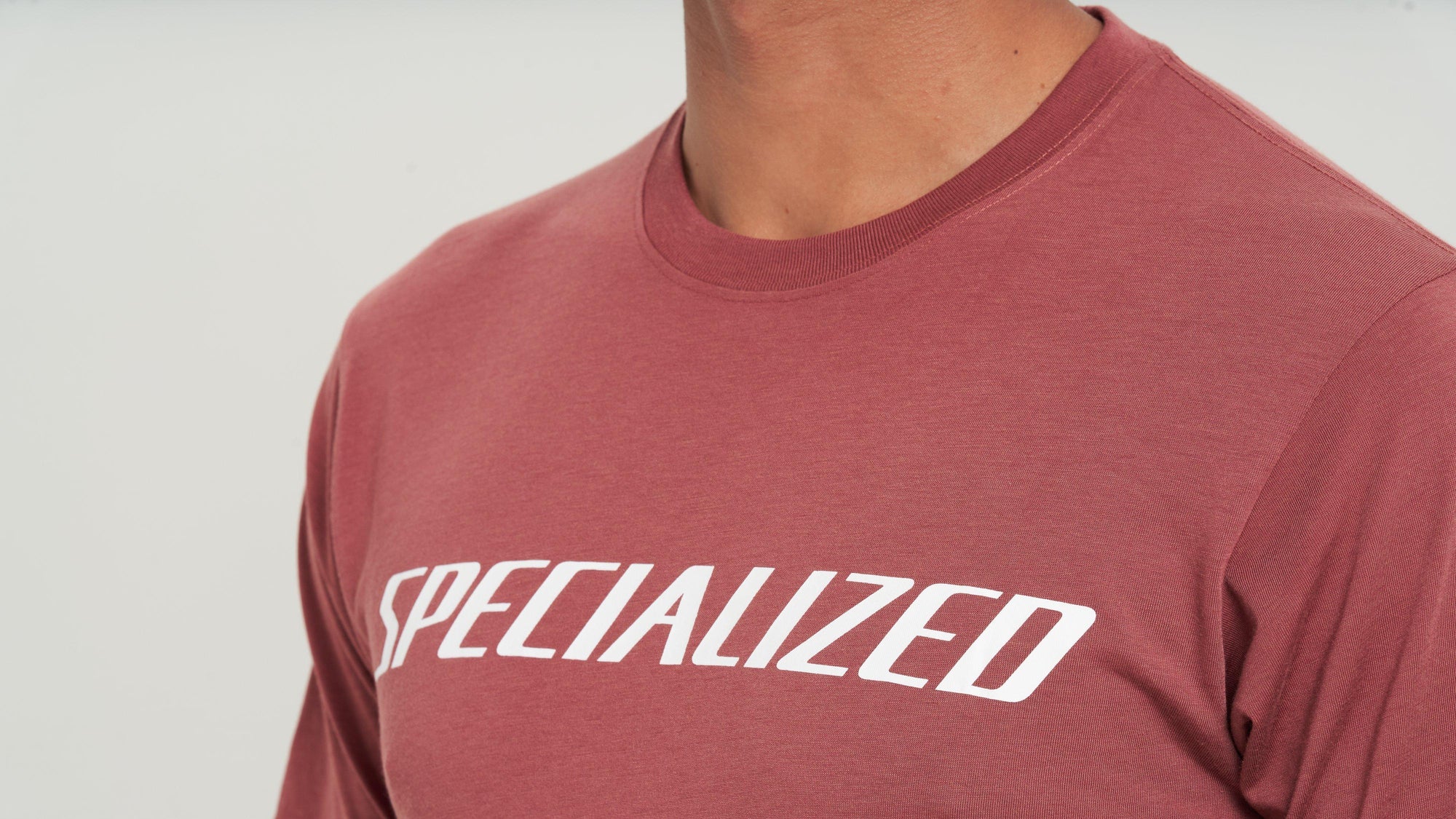Specialized Men's Wordmark Short Sleeve T-Shirt - Spice