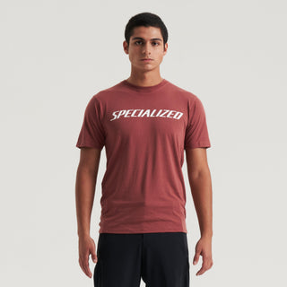Specialized Men's Wordmark Short Sleeve T-Shirt - Spice