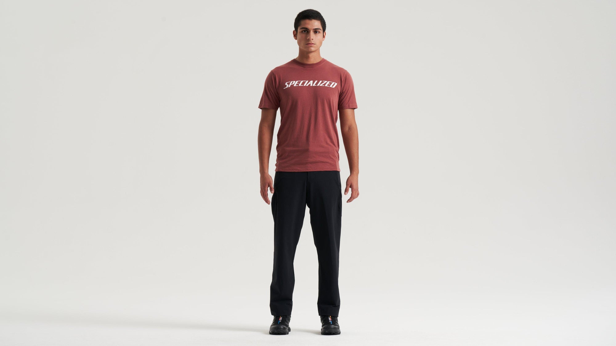 Specialized Men's Wordmark Short Sleeve T-Shirt - Spice