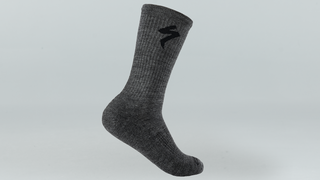 Specialized Merino Midweight Tall Sock - Charcoal