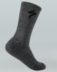 Specialized Merino Midweight Tall Sock - Charcoal