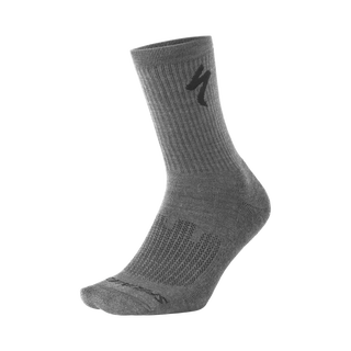 Specialized Merino Midweight Tall Sock - Charcoal