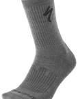 Specialized Merino Midweight Tall Sock - Charcoal