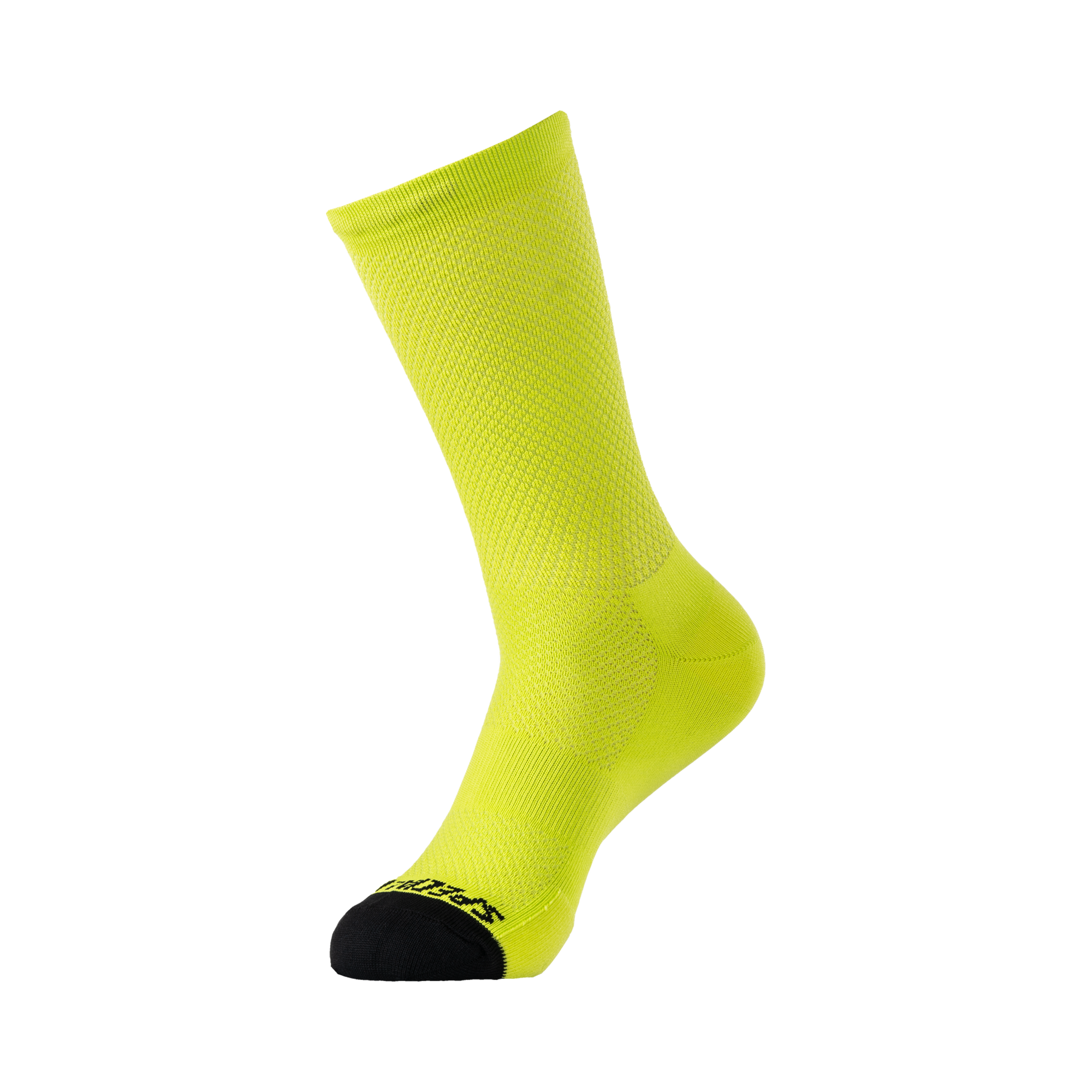 Specialized Hydrogen Vent Tall Road Socks - Hyper Green