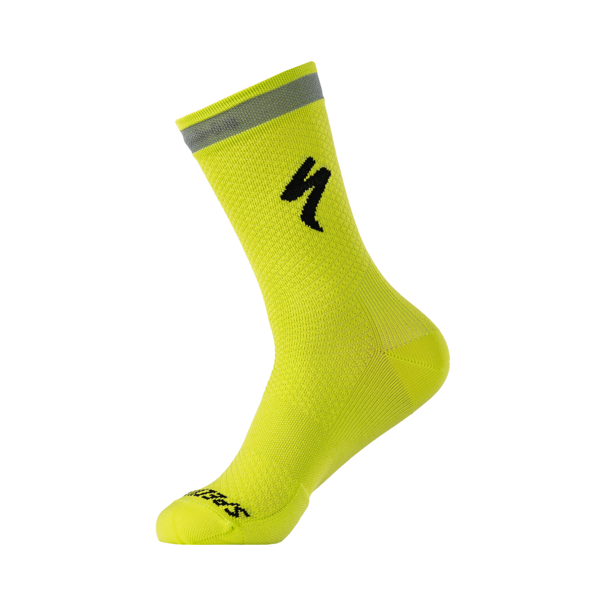 Specialized Soft Air Reflective Tall Socks - Hyper Green