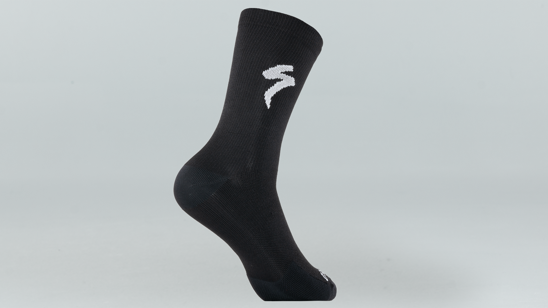 Specialized Soft Air Road Tall Sock - Black/White