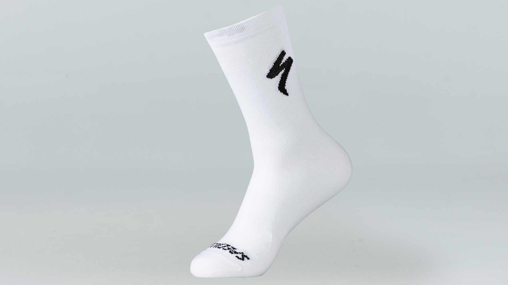 Specialized Soft Air Road Tall Sock - White/Black