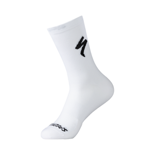 Specialized Soft Air Road Tall Sock - White/Black