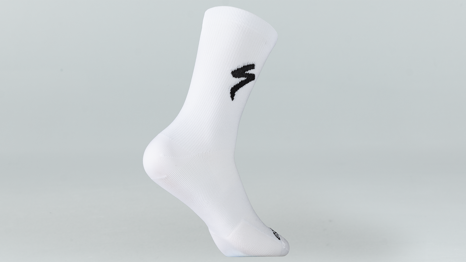 Specialized Soft Air Road Tall Sock - White/Black