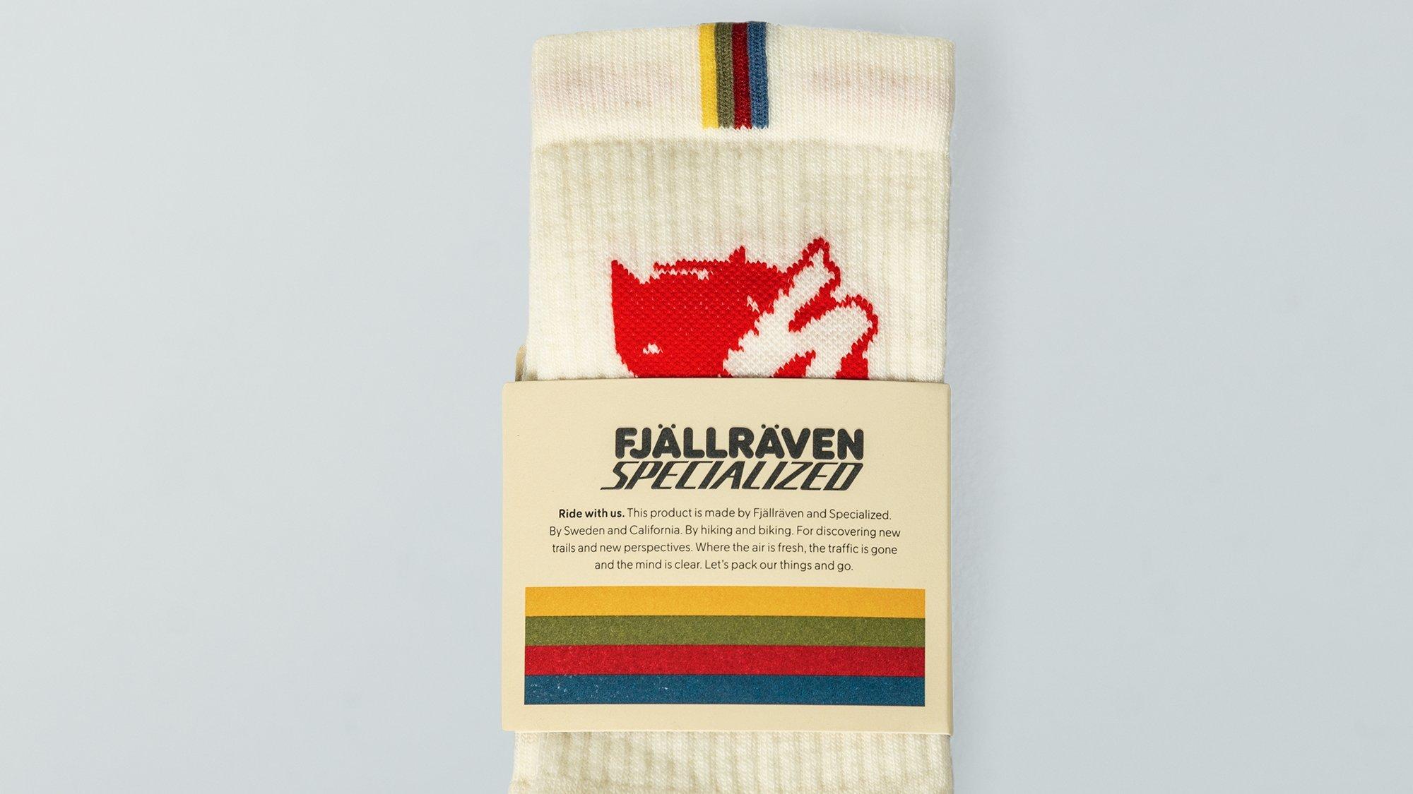 Specialized /Fjällräven Socks - Off White