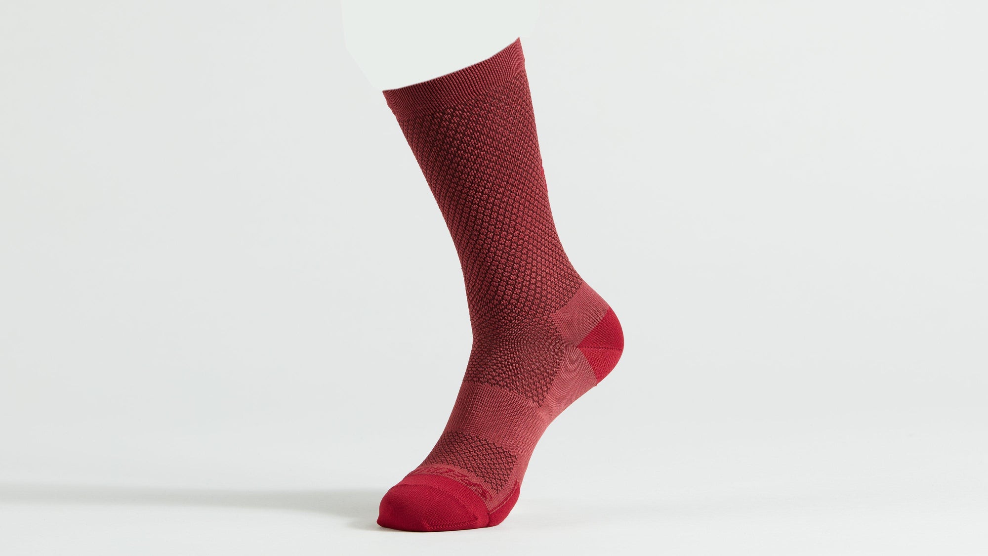 Specialized Hydrogen Vent Tall Road Socks - Maroon