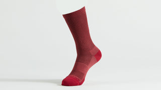 Specialized Hydrogen Vent Tall Road Socks - Maroon