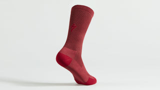 Specialized Hydrogen Vent Tall Road Socks - Maroon