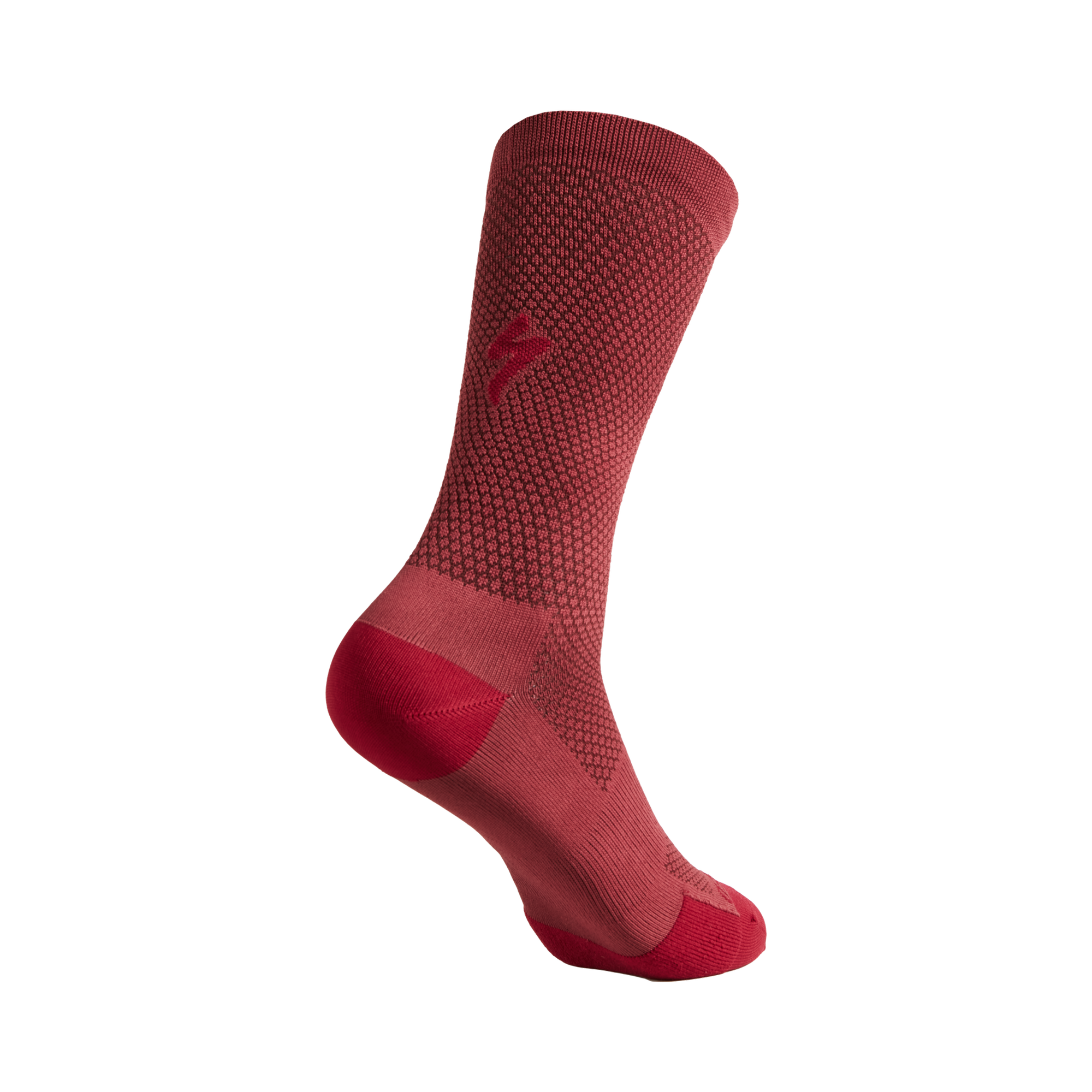 Specialized Hydrogen Vent Tall Road Socks - Maroon