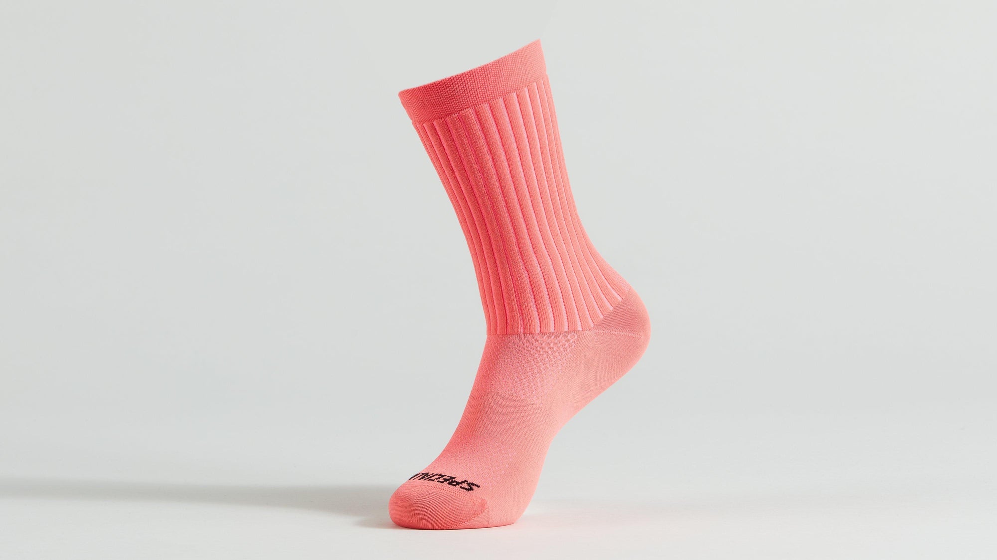 Specialized Hydrogen Aero Tall Road Socks - Vivid Coral
