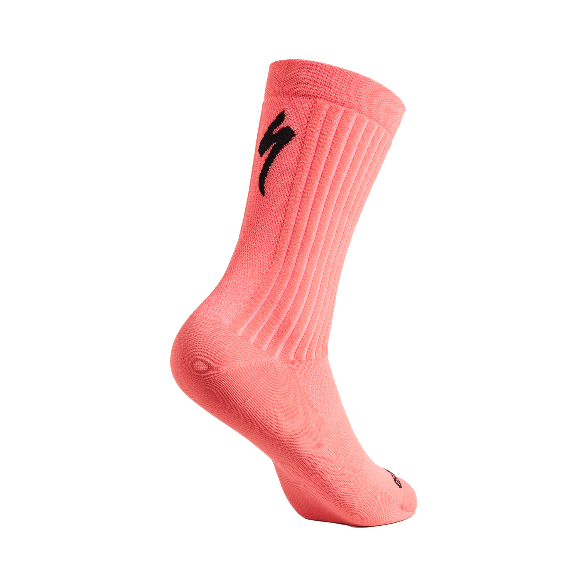 Specialized Hydrogen Aero Tall Road Socks - Vivid Coral