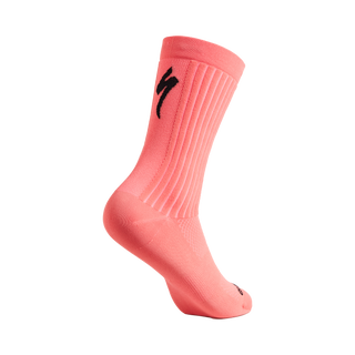 Specialized Hydrogen Aero Tall Road Socks - Vivid Coral