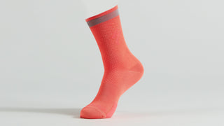 Specialized Soft Air Reflective Tall Socks - Vivid Coral