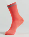 Specialized Soft Air Reflective Tall Socks - Vivid Coral