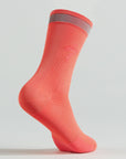 Specialized Soft Air Reflective Tall Socks - Vivid Coral