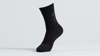 Specialized Cotton Tall Logo Socks - Black