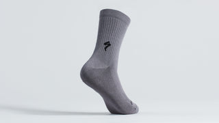 Specialized Cotton Tall Socks - Smoke