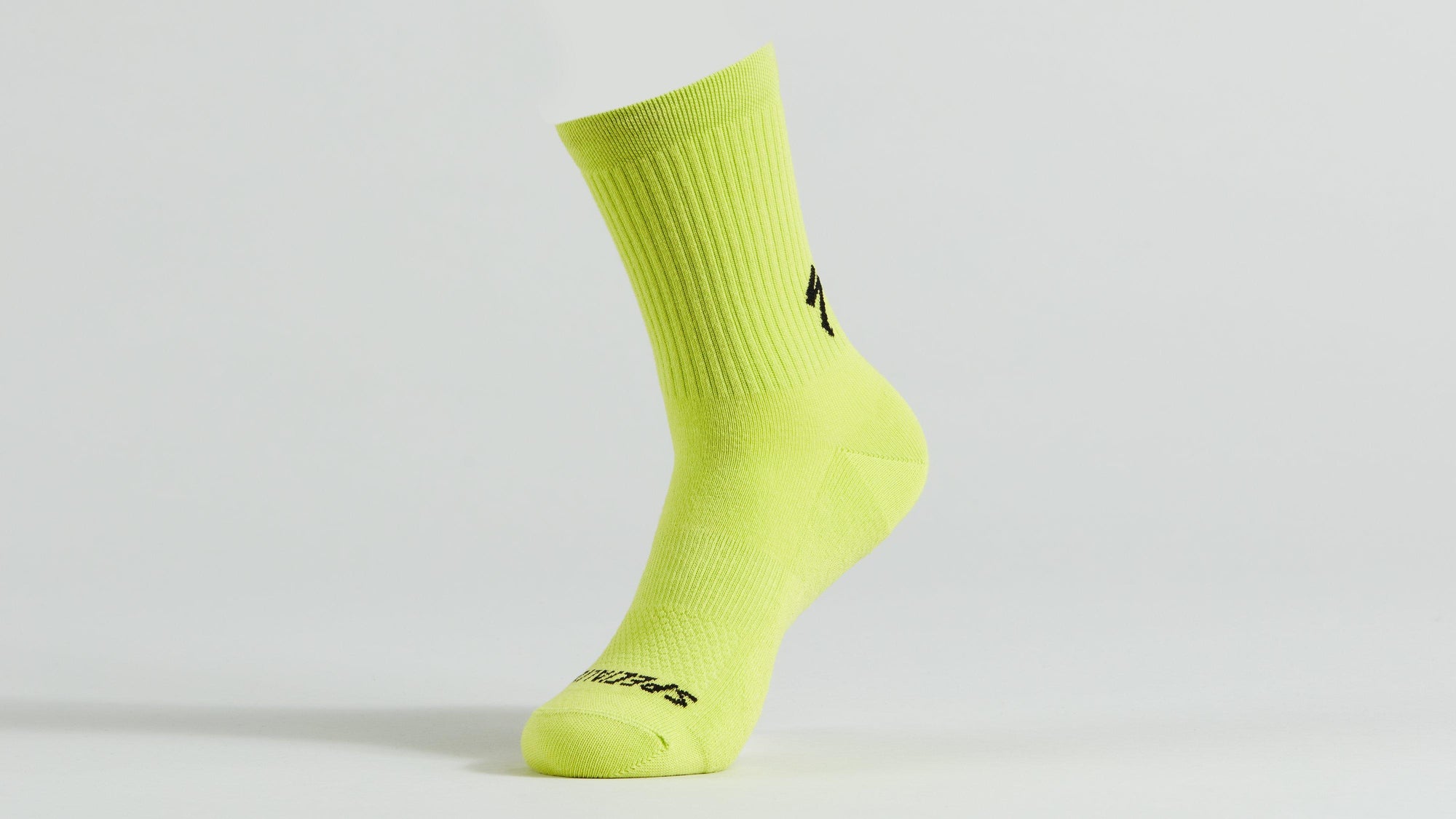 Specialized Cotton Tall Socks - Hyper Green