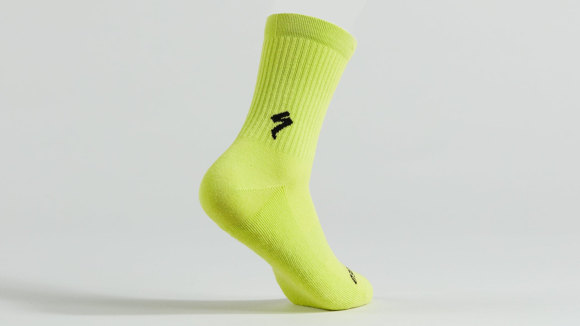 Specialized Cotton Tall Socks - Hyper Green