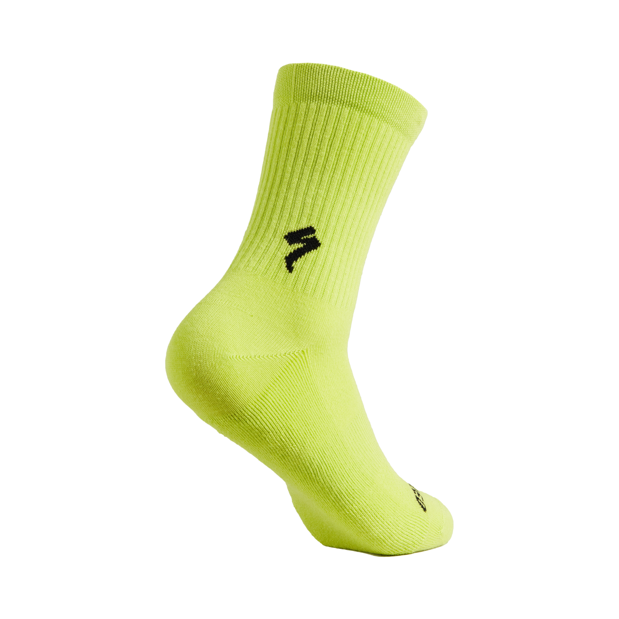 Specialized Cotton Tall Socks - Hyper Green