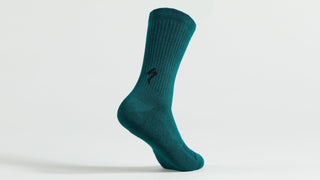 Specialized Cotton Tall Socks - Tropical Teal