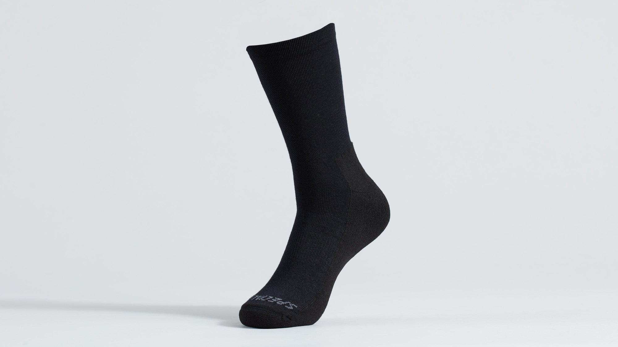 Specialized PrimaLoft® Lightweight Tall Logo Socks - Black