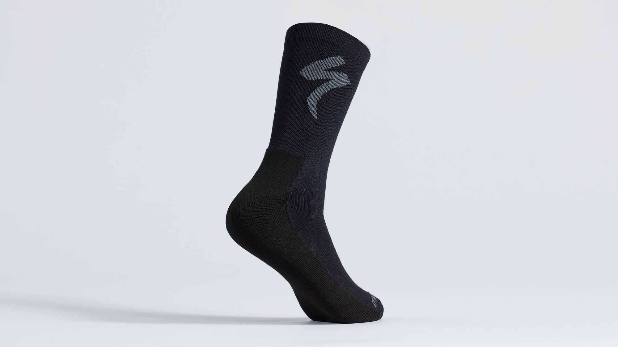 Specialized PrimaLoft® Lightweight Tall Logo Socks - Black