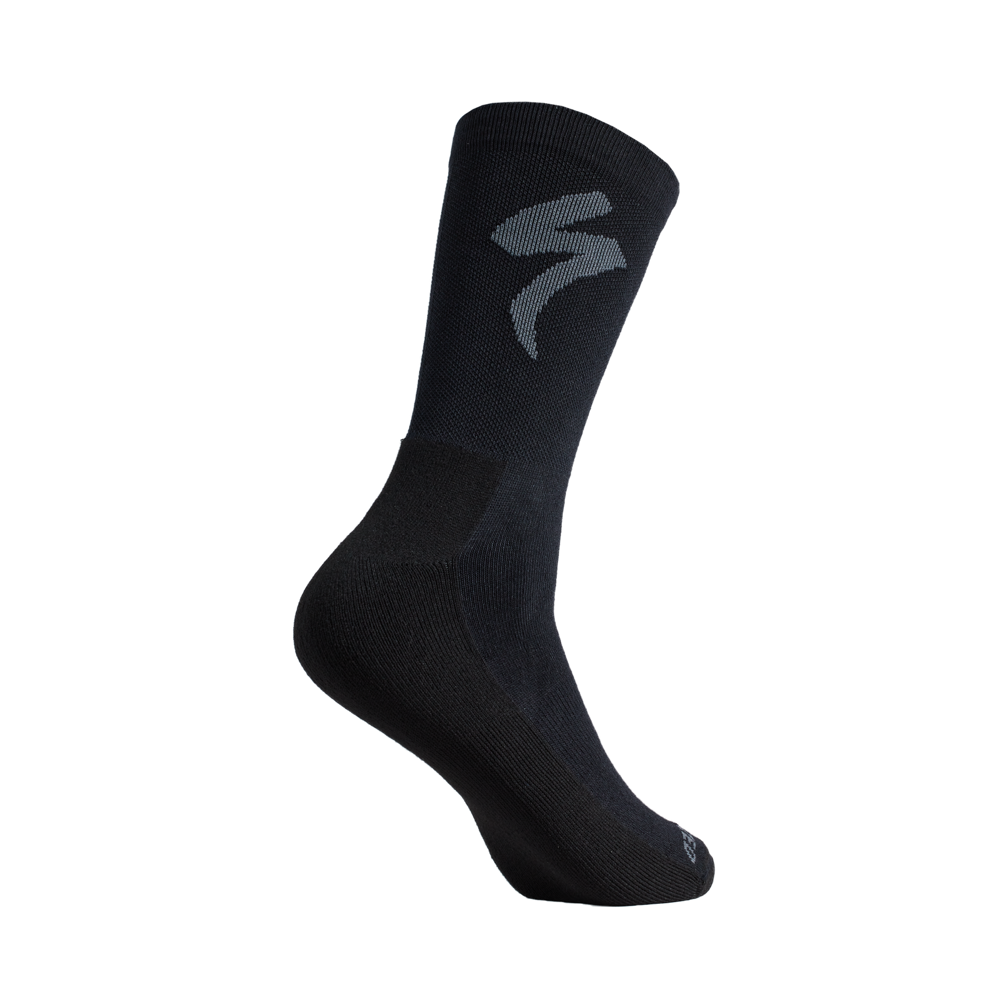Specialized PrimaLoft® Lightweight Tall Logo Socks - Black