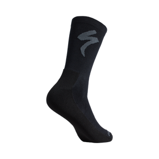 Specialized PrimaLoft® Lightweight Tall Logo Socks - Black