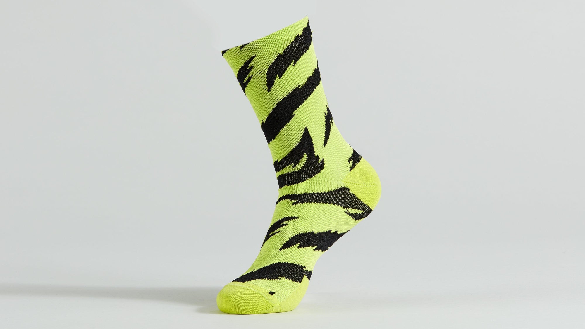 Specialized Soft Air Tall Socks - Hyper Green Lightning